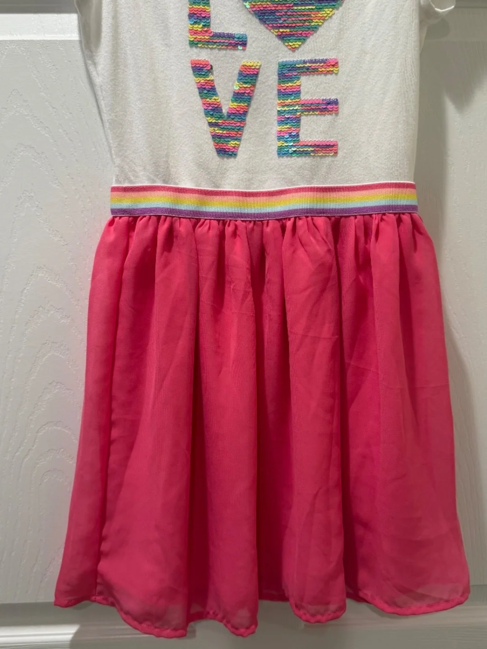 Two Girl's tutu, sequin dresses,  